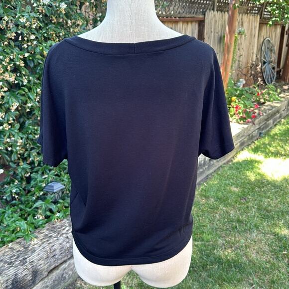 S.O.Y. Shine On You Black Owl Blouse Top Women’s size Medium - Picture 5 of 11